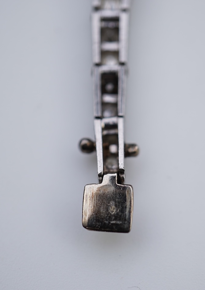 Türler, an Art Deco diamond cocktail watch, 1930s
